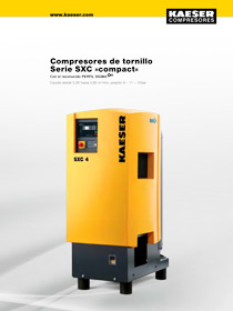Catálogo General Compresores de tornillo Kaeser