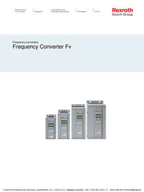 catalogo automatizacion rexroth pdf variadores de frecuencia